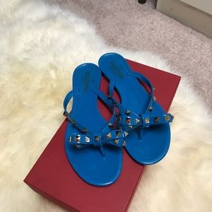 Valentino rockstud flip flop